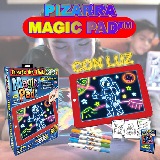 Pizarra Mágica con Luz - Magic Pad™ + Plantillas de REGALO