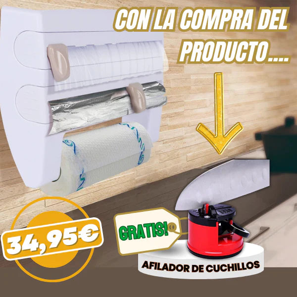 Organizador de cocina - XtremeKitchen® + Afilador de Cuchillos GRATIS